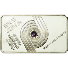 Uruguay, Médaille, Lingotin, Wild Joyas, Amethyst, Montevideo, SPL+, Argent