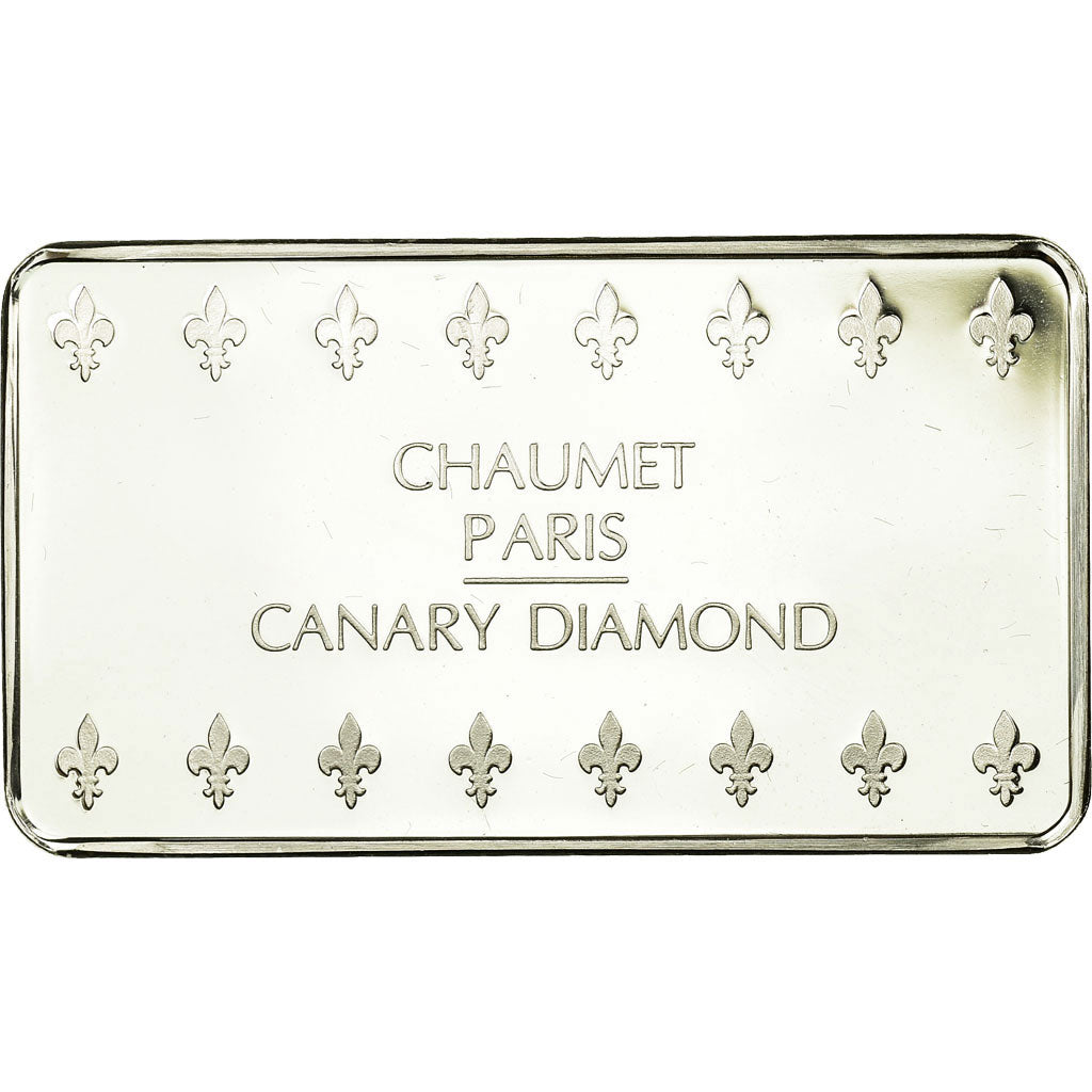 France, Médaille, Lingotin, Chaumet Joaillier, Canary Diamond, Paris, SPL+
