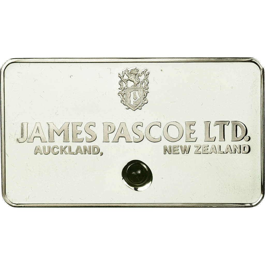 New Zealand, Medal, Lingotin, James Pascoe LTD., Nephrite, Auckland, MS(64)