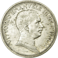Coin, Italy, Vittorio Emanuele III, 2 Lire, 1916, Rome, AU(50-53), Silver, KM:55