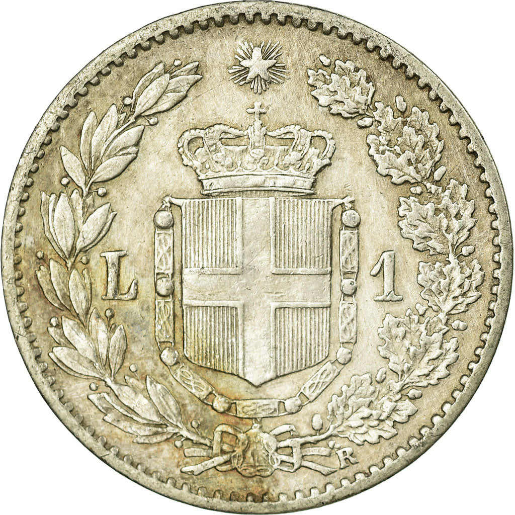 Münze, Italien, Umberto I, Lira, 1900, Rome, SS, Silber, KM:24.1
