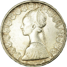 Coin, Italy, 500 Lire, 1958, Rome, AU(55-58), Silver, KM:98