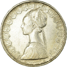 Coin, Italy, 500 Lire, 1958, Rome, AU(50-53), Silver, KM:98