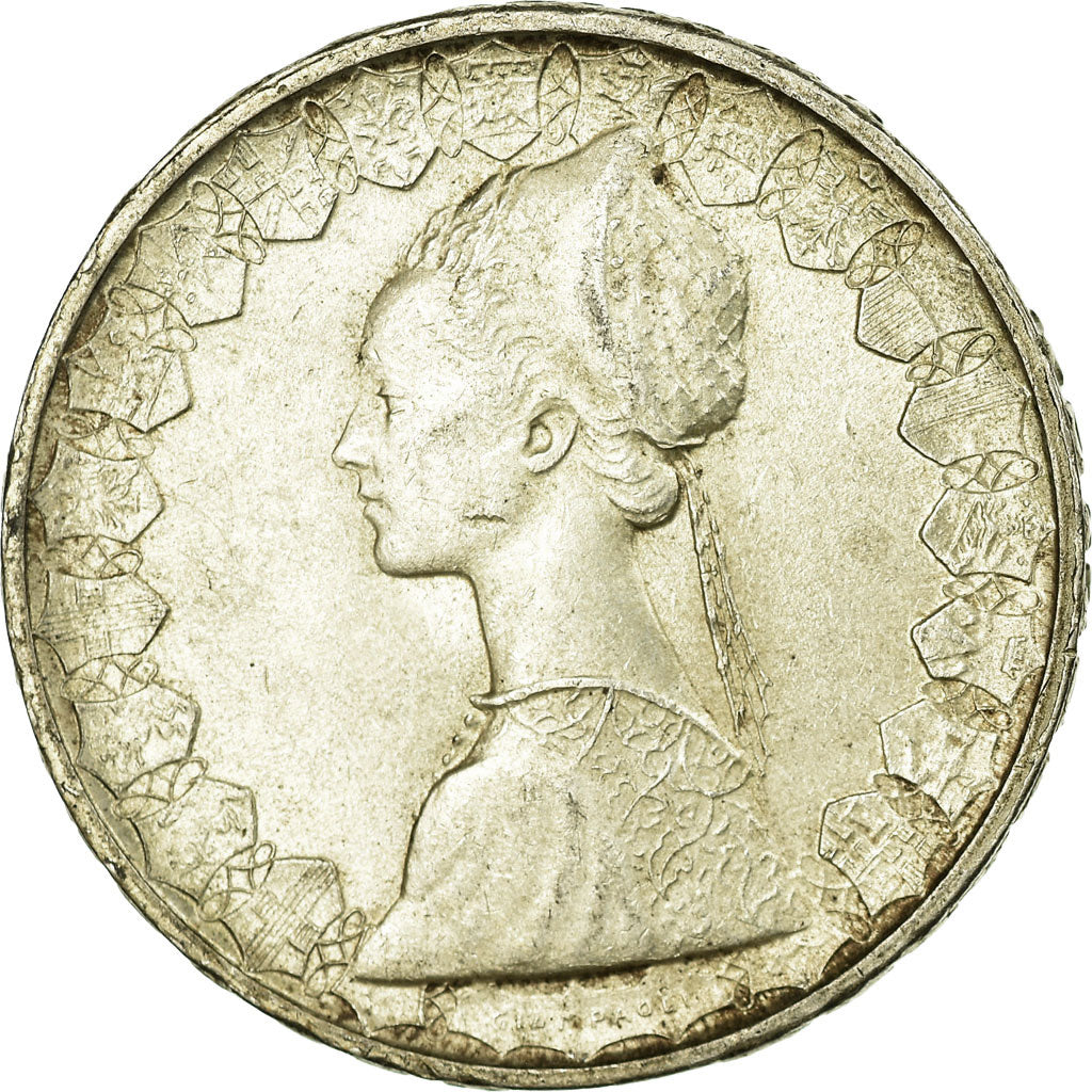 Coin, Italy, 500 Lire, 1964, Rome, AU(50-53), Silver, KM:98