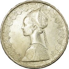 Coin, Italy, 500 Lire, 1966, Rome, AU(55-58), Silver, KM:98