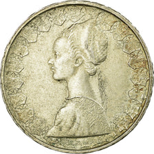Coin, Italy, 500 Lire, 1966, Rome, AU(50-53), Silver, KM:98