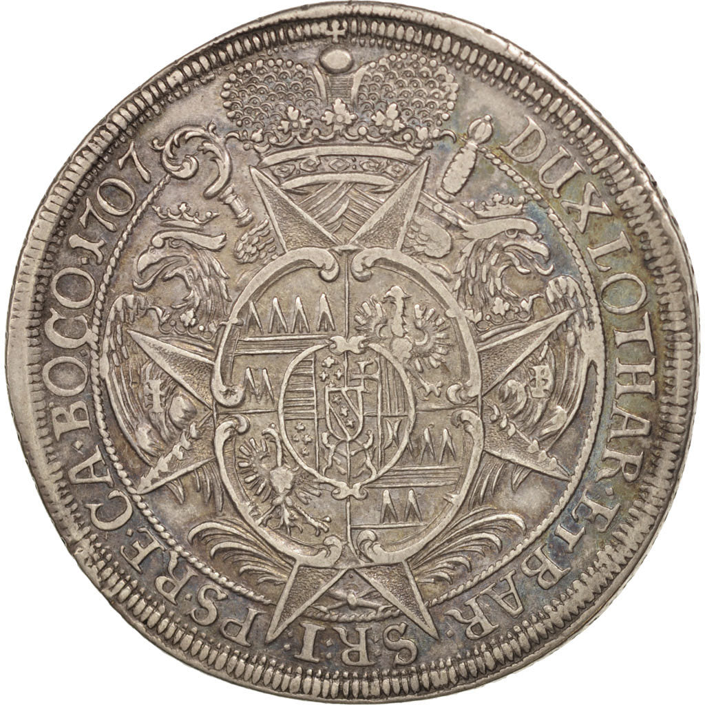 AUSTRIAN STATES, OLMUTZ, Karl III Josef, Thaler, 1707, Silver, KM:378