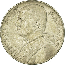 Coin, VATICAN CITY, Pius XI, 10 Lire, 1931, Rome, VF(30-35), Silver, KM:8