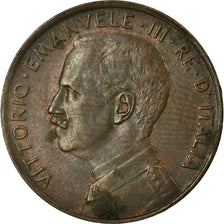 Coin, Italy, Vittorio Emanuele III, 2 Centesimi, 1917, Rome, AU(55-58), Bronze