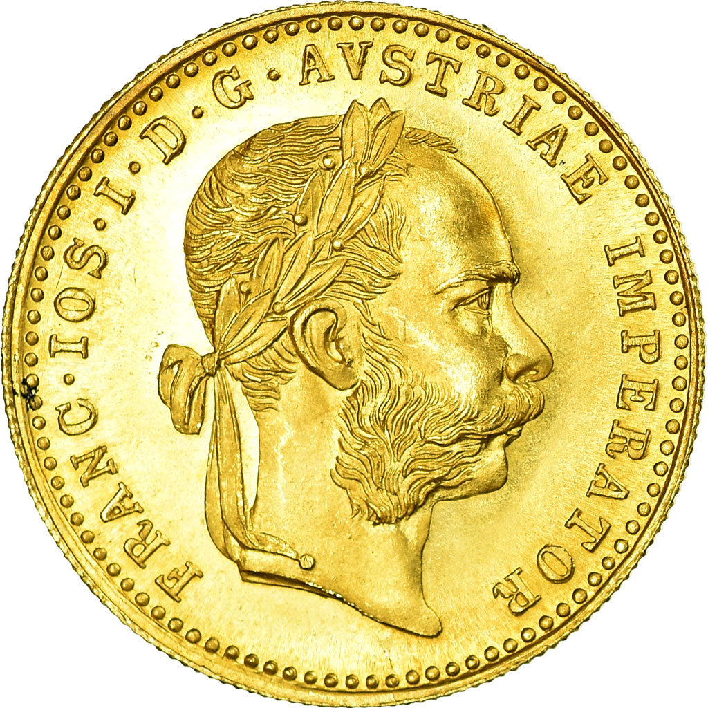 Munten, Oostenrijk, Franz Joseph I, Ducat, 1915, UNC, Goud, KM:2267