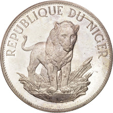 Níger, 10 Francs, 1968, Plata, KM:8.1