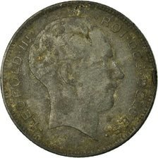 Munten, België, Leopold III, 5 Francs, 5 Frank, 1947, FR+, Zinc, KM:129.1