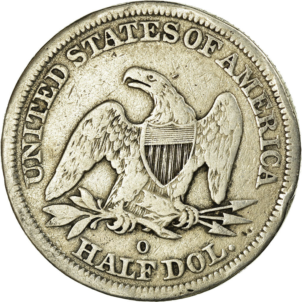 Coin, United States, Seated Liberty Half Dollar, Half Dollar, 1844, U.S. Mint