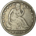 Coin, United States, Seated Liberty Half Dollar, Half Dollar, 1873, U.S. Mint