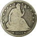 Coin, United States, Seated Liberty Half Dollar, Half Dollar, 1873, U.S. Mint