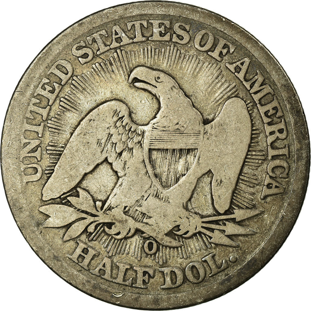 Coin, United States, Seated Liberty Half Dollar, Half Dollar, 1853, U.S. Mint