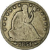 Coin, United States, Seated Liberty Half Dollar, Half Dollar, 1854, U.S. Mint