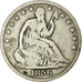 Coin, United States, Seated Liberty Half Dollar, Half Dollar, 1856, U.S. Mint