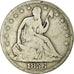 Coin, United States, Seated Liberty Half Dollar, Half Dollar, 1856, U.S. Mint