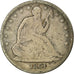 Moneda, Estados Unidos, Seated Liberty Half Dollar, Half Dollar, 1861, U.S.