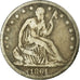 Coin, United States, Seated Liberty Half Dollar, Half Dollar, 1861, U.S. Mint