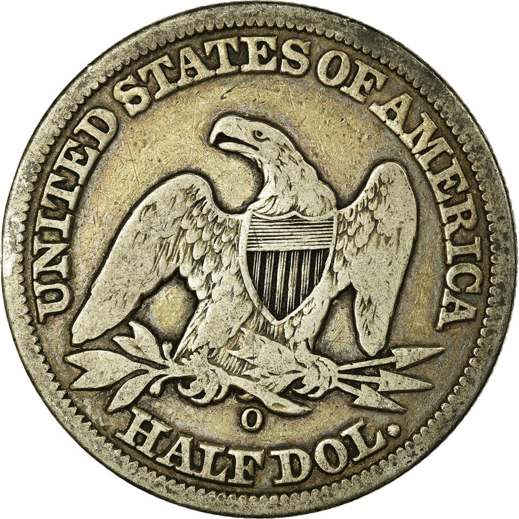 Monnaie, États-Unis, Seated Liberty Half Dollar, Half Dollar, 1857, U.S. Mint