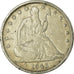 Coin, United States, Seated Liberty Half Dollar, Half Dollar, 1843, U.S. Mint