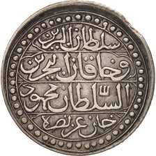 Algeria, ALGIERS, Mahmud II, Budju, 1821 (1327), Jaza'ir, Plata, KM:68
