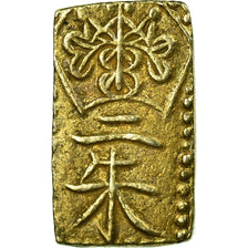 Münze, Japan, Manen, 2 Shu, Nishu Gin, 1860-1869, VZ, Gold And Silver, KM:18a