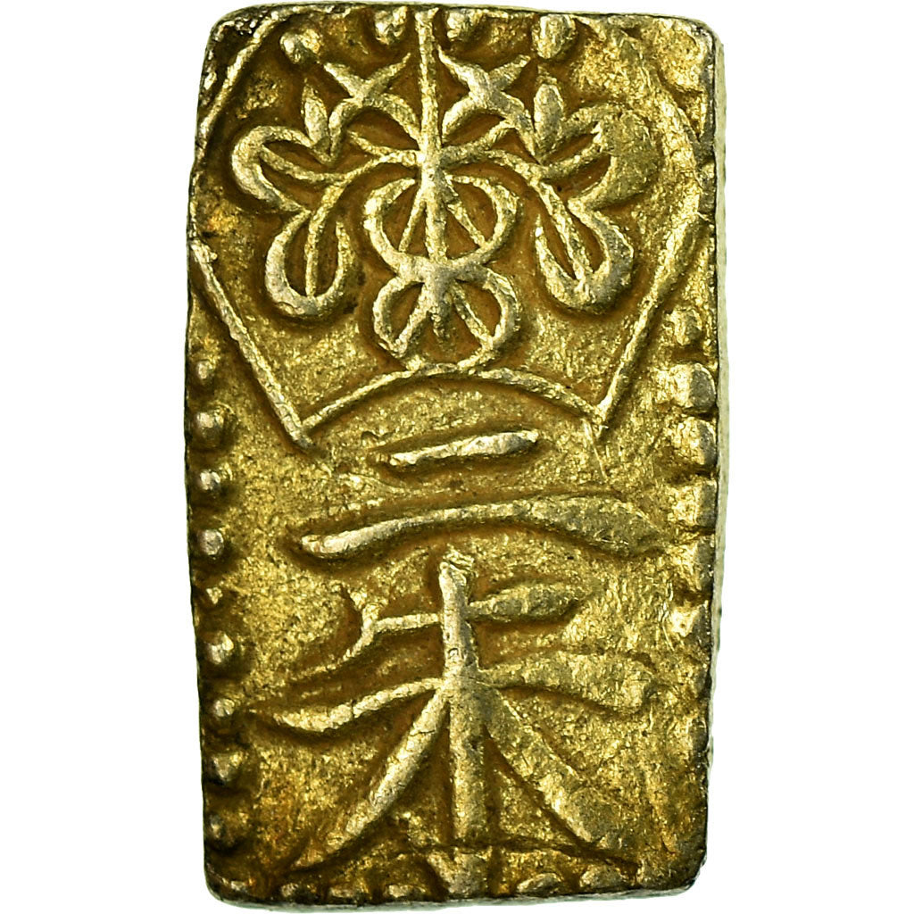 Moneta, Giappone, Manen, 2 Shu, Nishu Gin, 1860-1869, BB+, Oro e argento, KM:18a