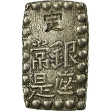 Coin, Japan, Kaei, Shu, Isshu Gin, 1853-1865, AU(50-53), Silver, KM:12