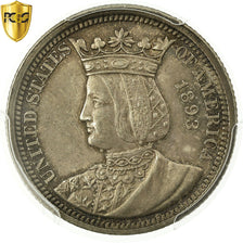 Coin, United States, Isabella, Quarter, 1893, Philadelphia, PCGS, MS62