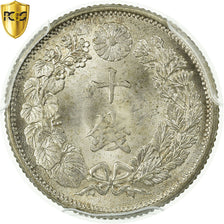 Coin, Japan, Yoshihito, 10 Sen, 1917, PCGS, MS65, MS(65-70), Silver, KM:36.2