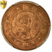 Coin, Japan, Mutsuhito, 1/2 Sen, 1885, PCGS, MS64RD, MS(64), Copper, KM:16.2