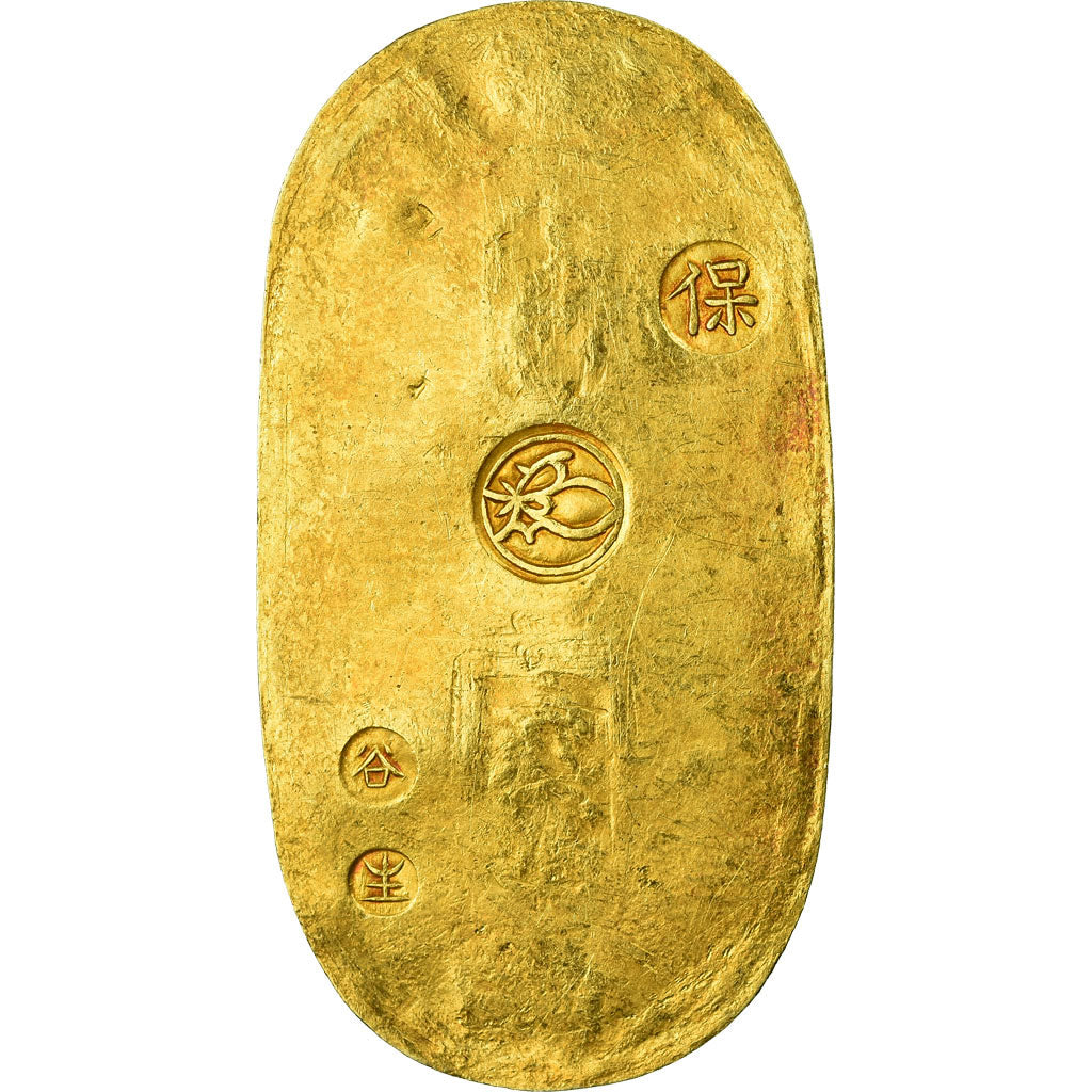 Coin, Japan, Tempo, Koban, 1 Ryo, 1837-58, AU(50-53), Gold And Silver, KM:22b