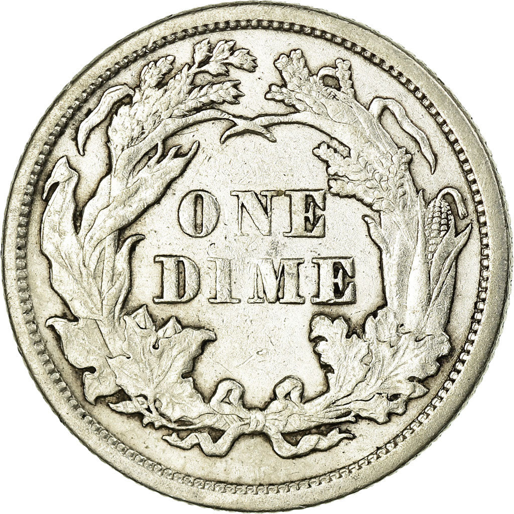 Münze, Vereinigte Staaten, Seated Liberty Dime, Dime, 1874, U.S. Mint