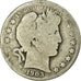 Coin, United States, Barber Half Dollar, Half Dollar, 1903, U.S. Mint