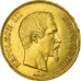 Coin, France, Napoleon III, 100 Francs, 1855, Paris, EF(40-45), Gold