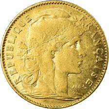 Munten, Frankrijk, Marianne, 10 Francs, 1899, Paris, FR+, Goud, KM:846