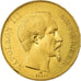 Coin, France, Napoleon III, 50 Francs, 1857, Paris, AU(55-58), Gold