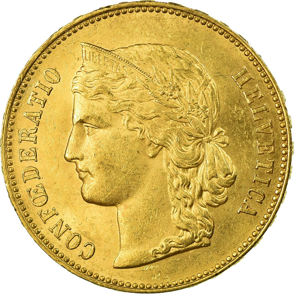 Moneda, Suiza, 20 Francs, 1893, Bern, EBC, Oro, KM:31.3