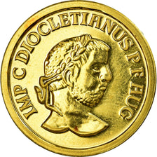Monnaie, Belgique, Diocletian, 25 Ecu, 1989, Bruxelles, FDC, Or, KM:173