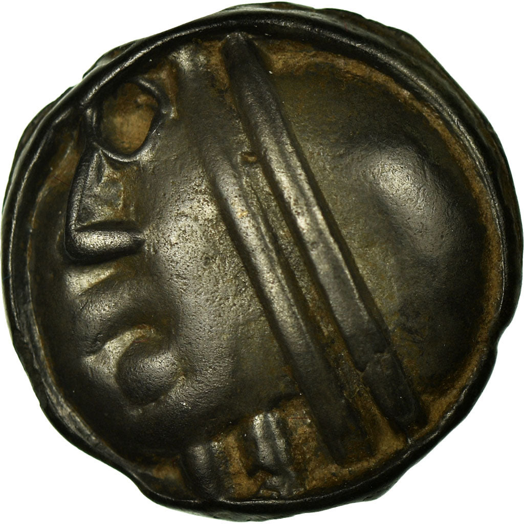 Coin, Sequani, Potin, AU(55-58), Potin, Delestrée:3091