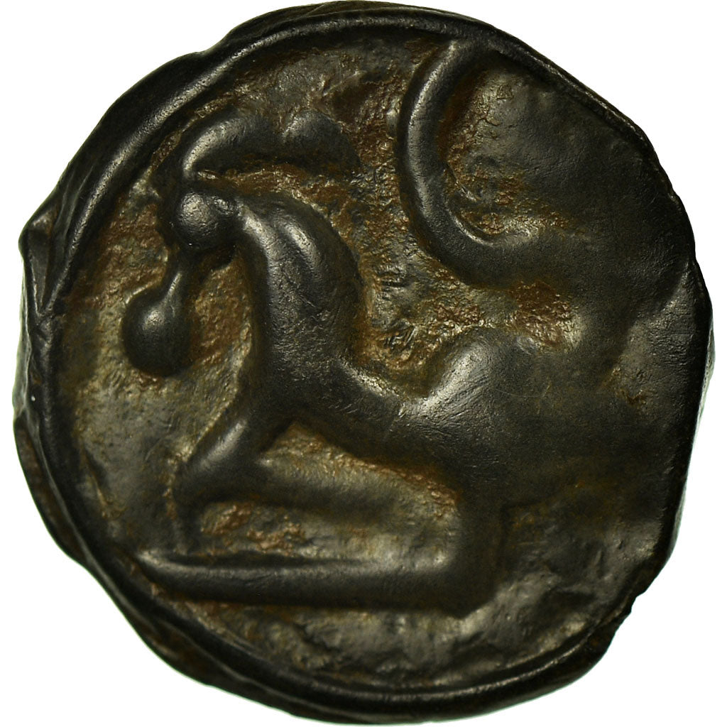 Coin, Sequani, Potin, AU(55-58), Potin, Delestrée:3091