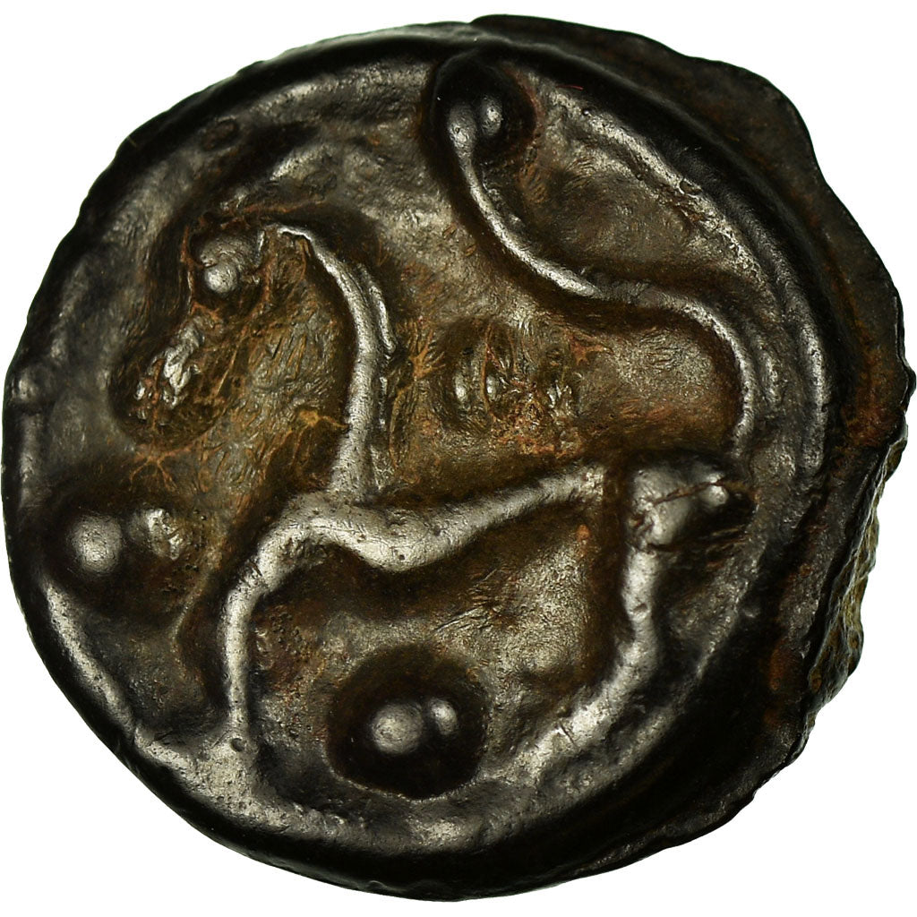 Coin, Senones, Potin, AU(50-53), Potin, Delestrée:2640