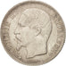 Frankreich, Napoleon III, Franc, 1858, Paris, Silber, KM:779.1