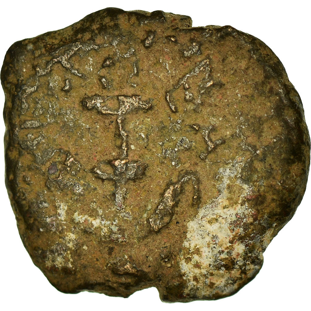 Coin, Judaea, Herod I, Prutah, 40-4 BC, Jerusalem, F(12-15), Copper