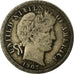 Coin, United States, Barber Dime, Dime, 1907, U.S. Mint, Philadelphia