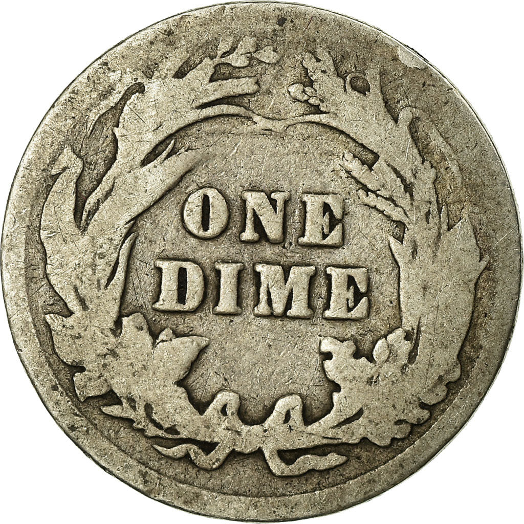 Coin, United States, Barber Dime, Dime, 1903, U.S. Mint, Philadelphia, VG(8-10)