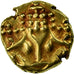Coin, INDIA-PRINCELY STATES, MYSORE, Krishna Raja Wodeyar, Fanam, 1810-1868